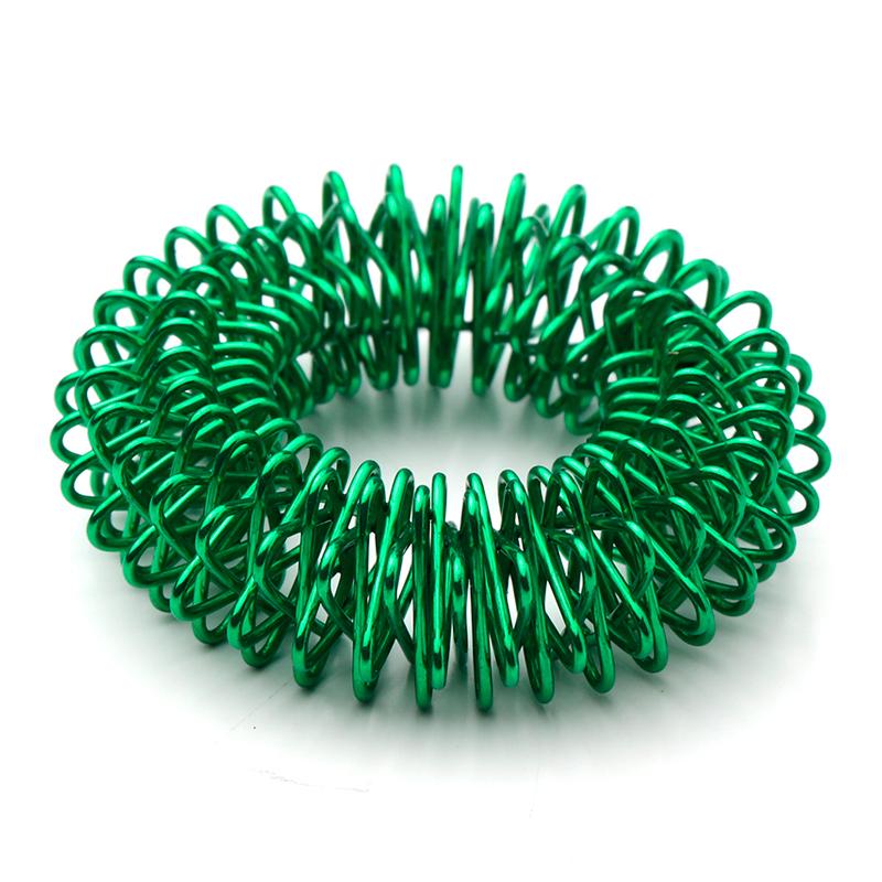 Akupressur Ringe   Finger Roller  Grøn