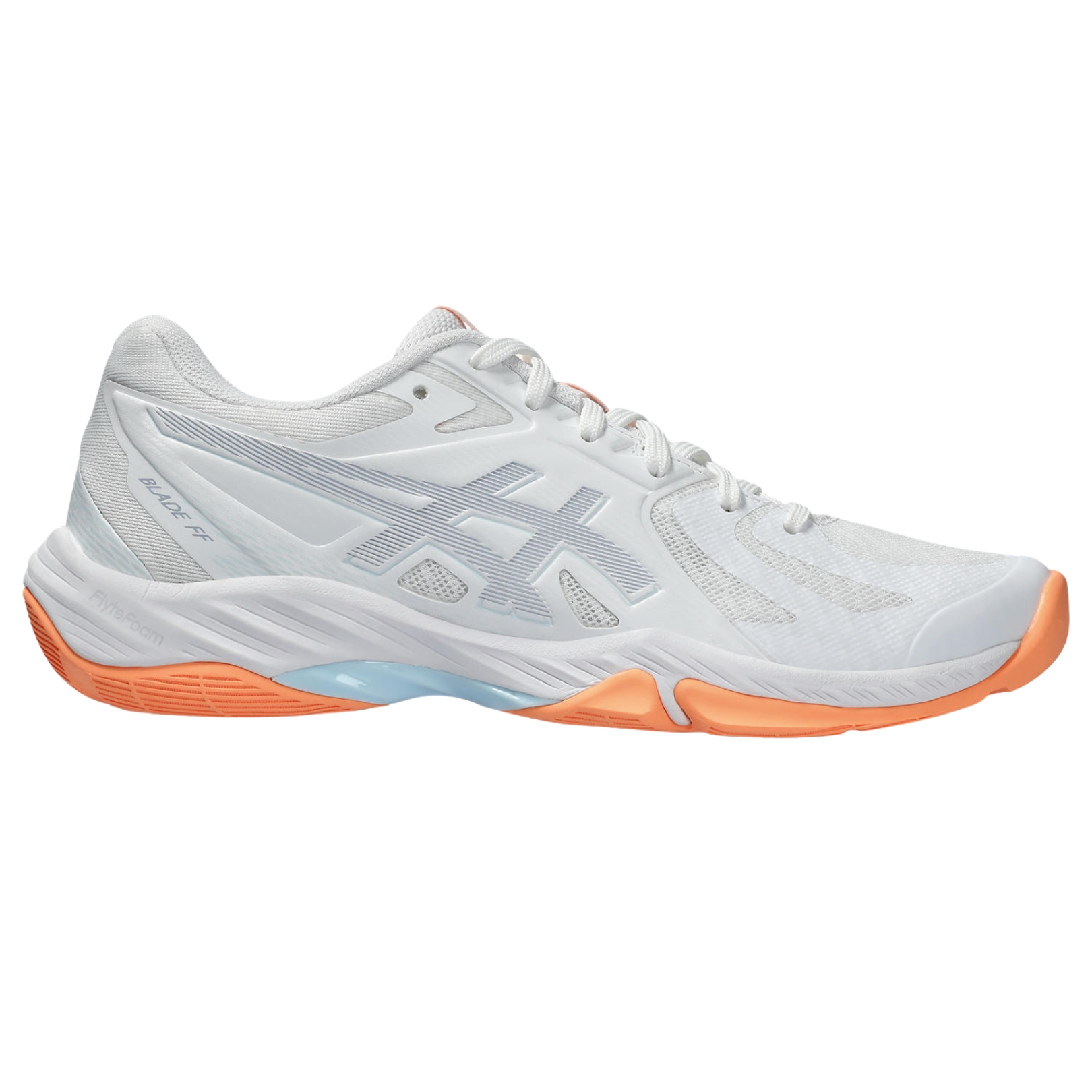 Asics Blade Ff Women White Grey Blue