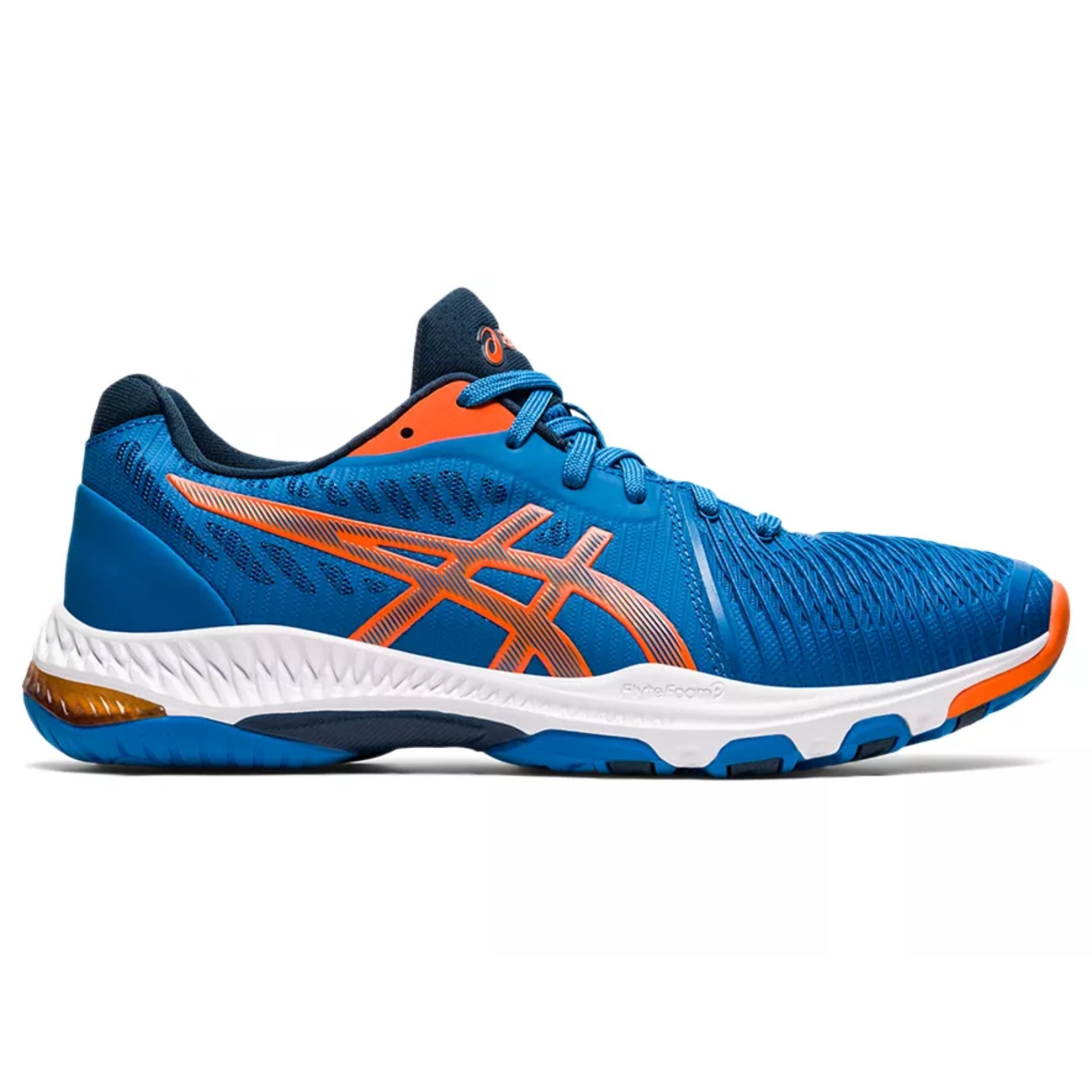 Asics Netburner Ballistic Ff 2 Reborn Blue  Marigold Orange