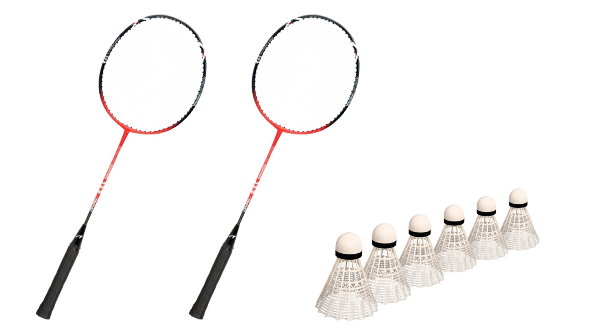 Badmintonketcher 2 Stk  M  6 Bolde   Fri  Fragt   Nano Smash Xba880   God Motionist  Og Skoleketcher