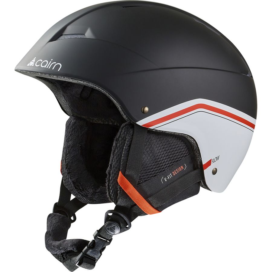Cairn Flow  Skihjelm  Mat Sort Racing