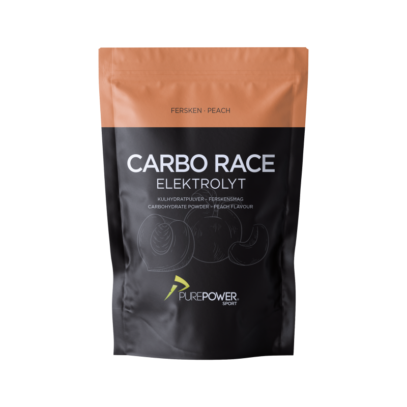 Carbo Race Elektrolyt Fersken 1 Kg