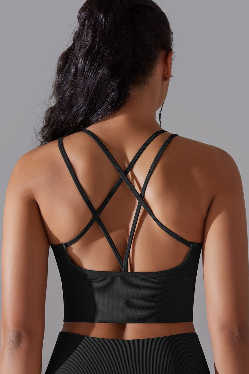 Enduranceflex Sports Bh Black   Large   Black