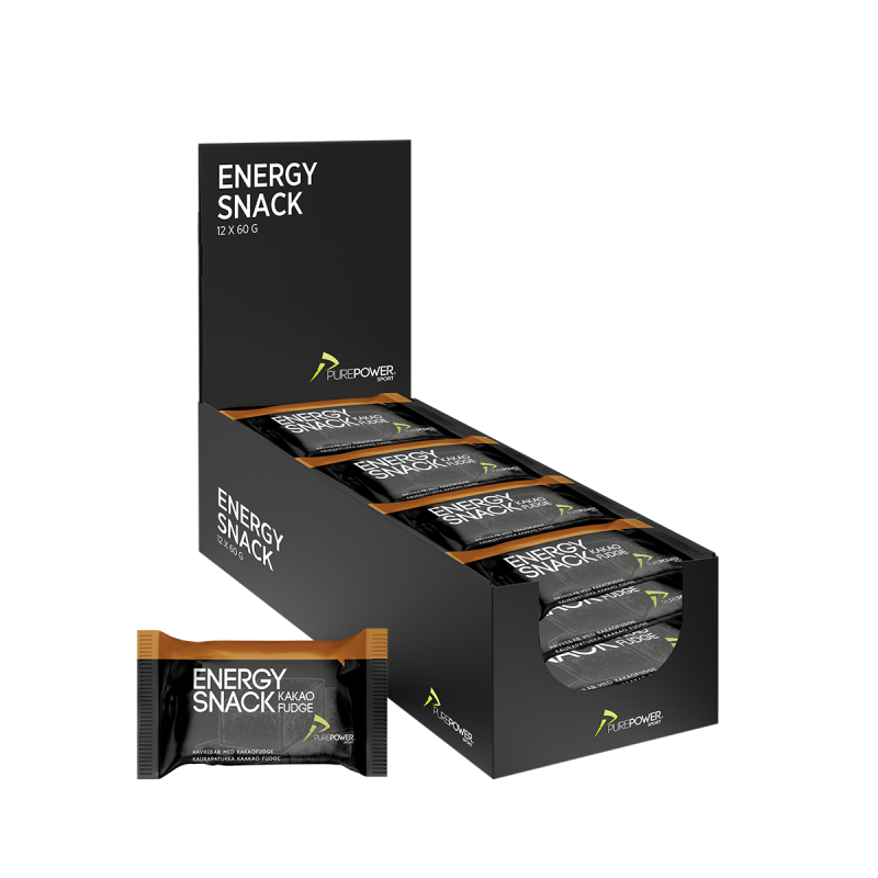 Energy Snack Kakao Fudge 12x60 G