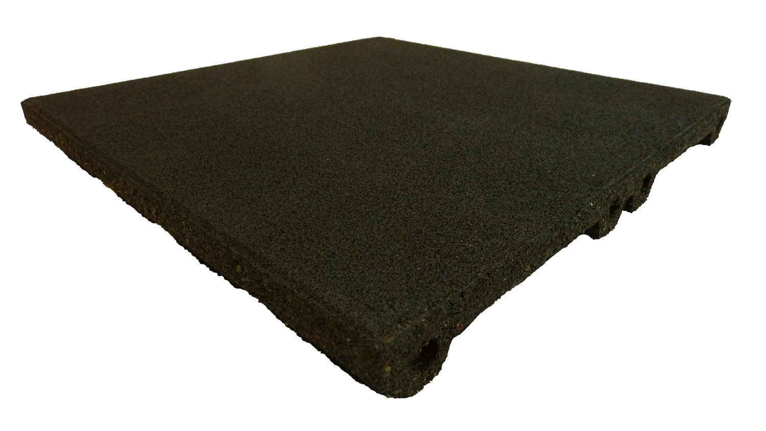 Ergofloor   Ergoplay Impact Gummifliser   Faldunderlag 500x500x90 Mm Sort