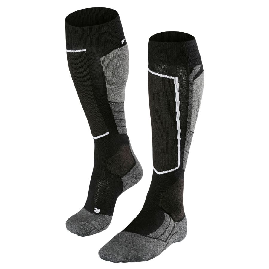 Falke Sk2 Wool Skistrømper  Herre  Sort