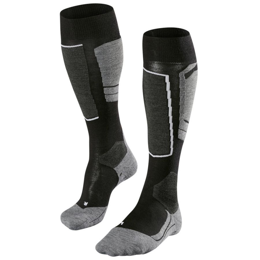 Falke Sk4 Skistrømper  Dame  Sort