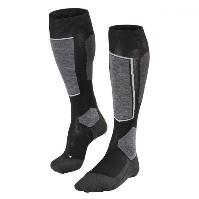 Falke Sk6 Skistrømper  Dame  Sort