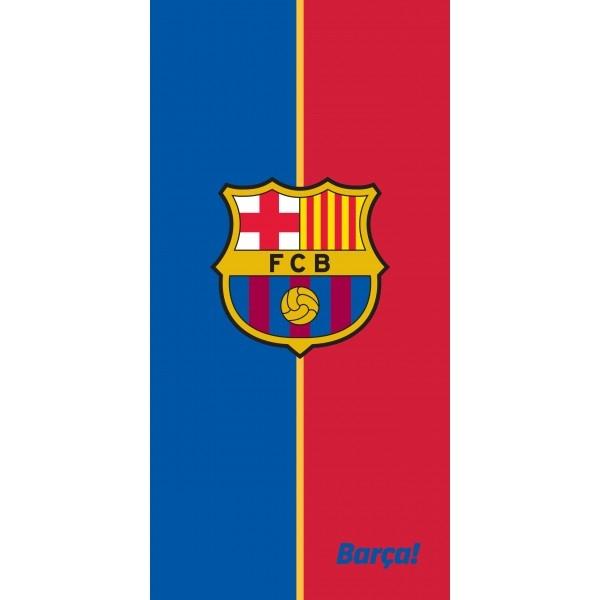 Fc Barcelona Towel   Split   Blau Grana One Size