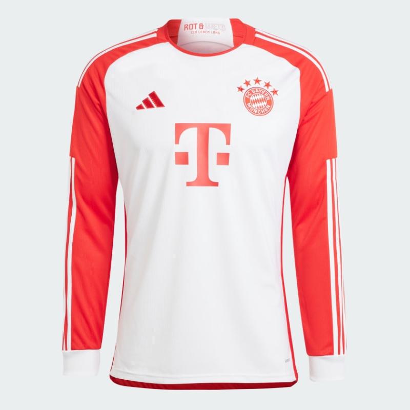 Fc Bayern Munich Home Jersey L S 2023 24   Youth 176