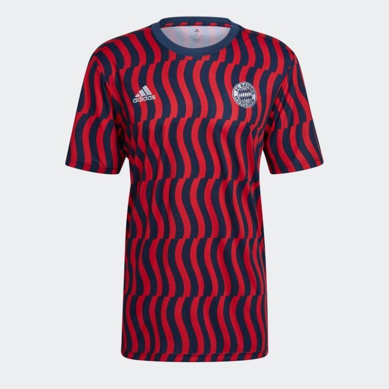 Fc Bayern Munich Pre Match Jersey 2021 22   By Adidas L