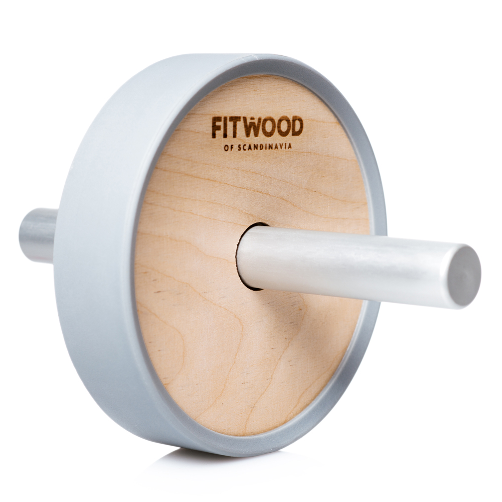 Fitwood Kivi Ab Wheel   Træ   Grå Alu  Håndtag   Grå Ring