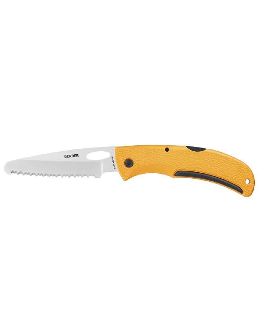 Gerber E Z Out Rescue Foldekniv Gul