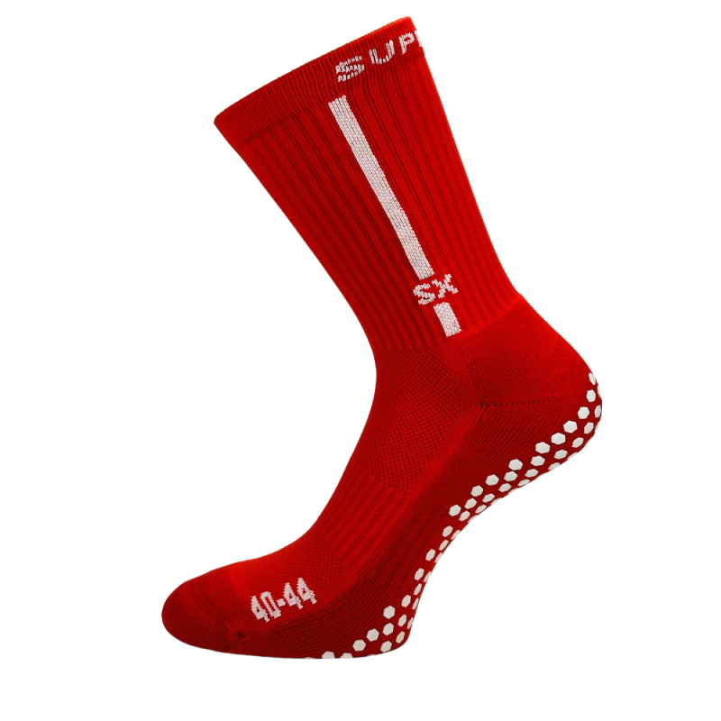 Grip Socks   Gripfit   Rød   Str  32 35