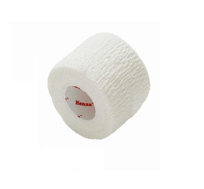 Henza  Flexible Sports Bandage   Hvid   5 Cm X 4 5 M