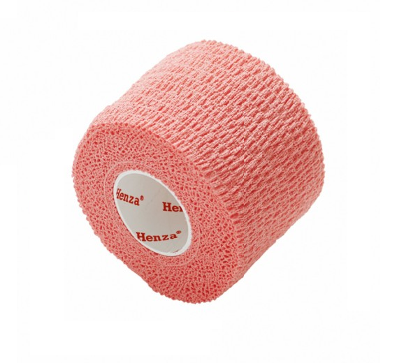 Henza  Flexible Sports Bandage   Pink   5 0 Cm X 4 5 M