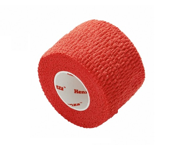 Henza  Flexible Sports Bandage   Rød   5 0 Cm X 4 5 M