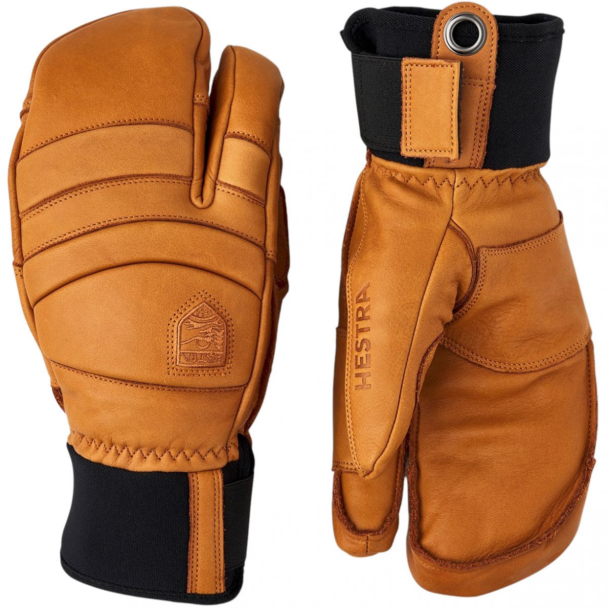 Hestra Fall Line  3 Finger Skihandsker  Kork Kork