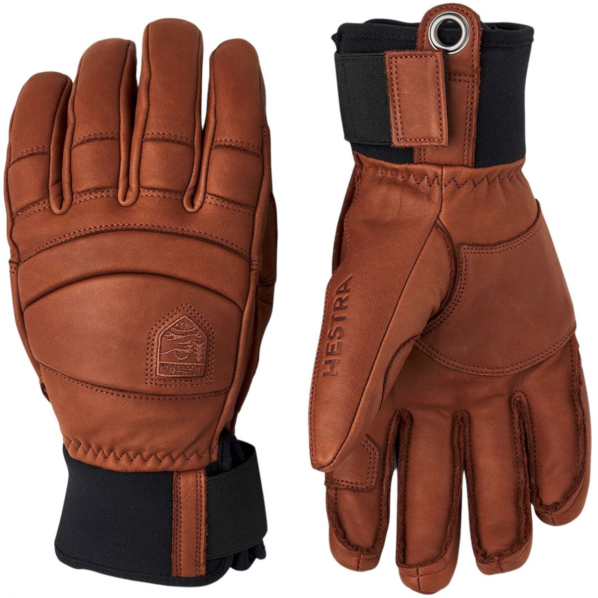 Hestra Fall Line  Skihandsker  Brun Brun