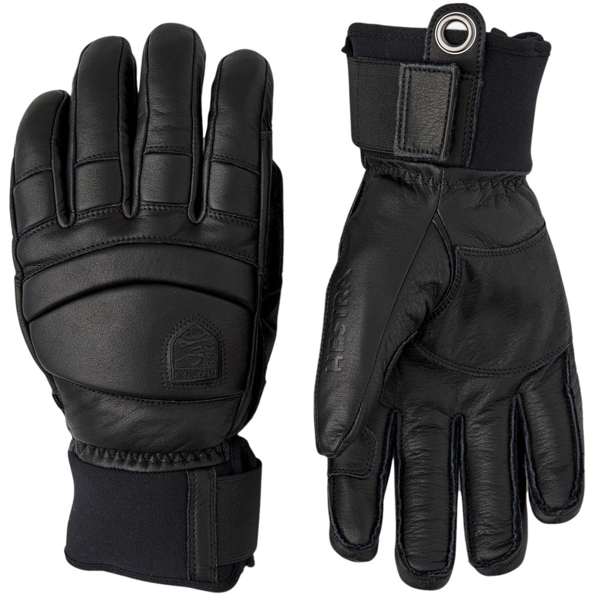 Hestra Fall Line  Skihandsker  Sort Sort