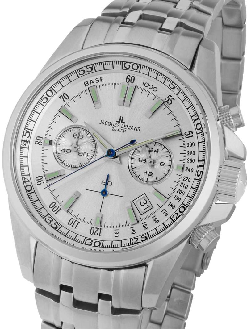 Jacques Lemans 1 1117 1fn Herreur Liverpool Chronograph