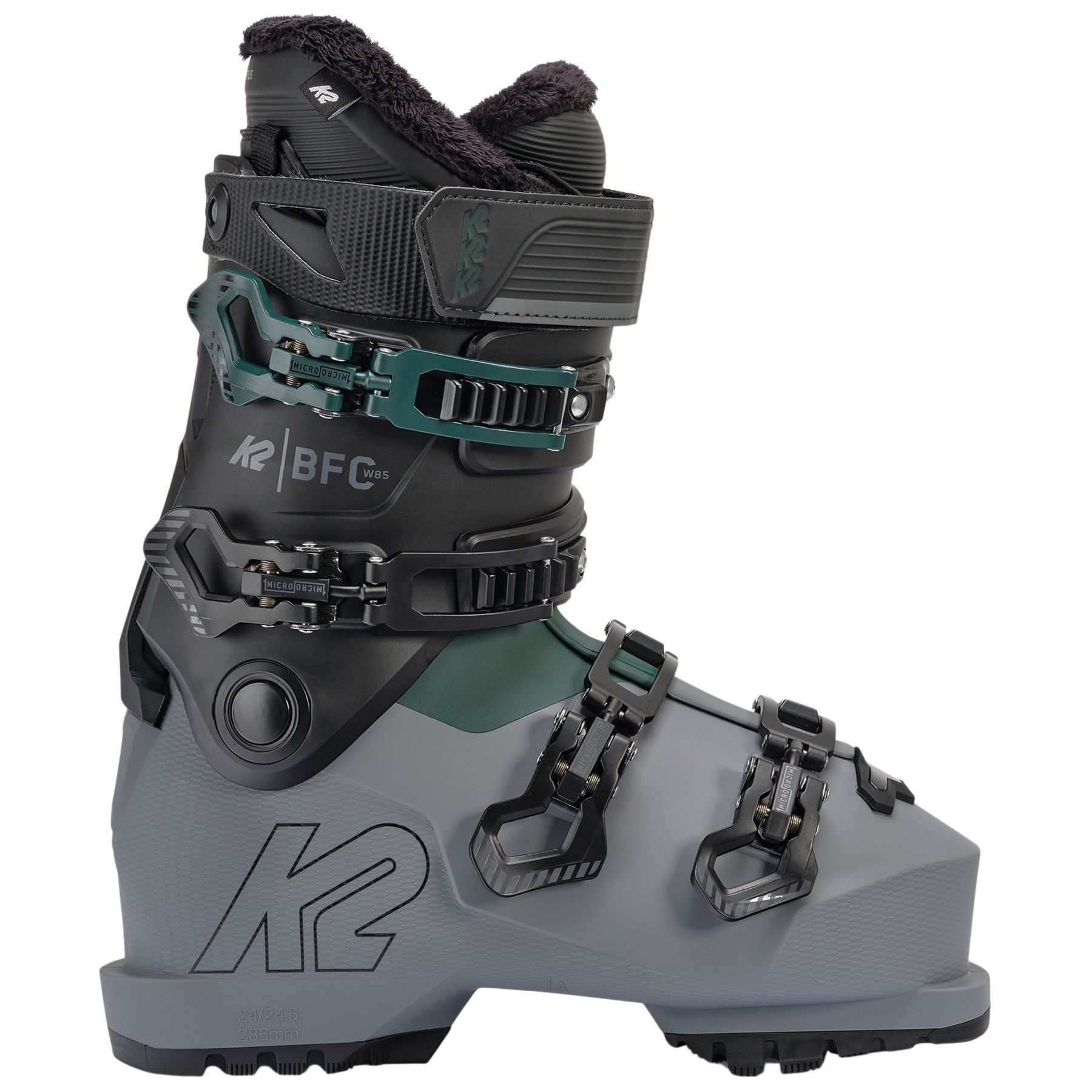 K2 Bfc 85  Skistøvler  Dame  Sort Grå