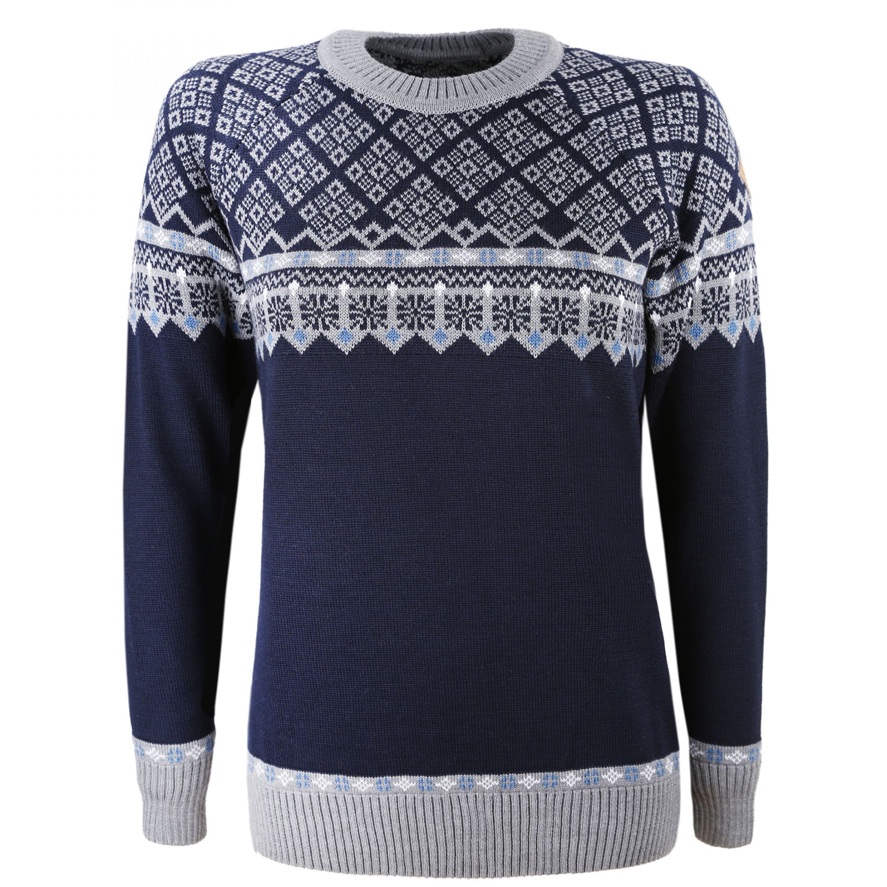 Kama Frida Merino Sweater  Dame  Blå
