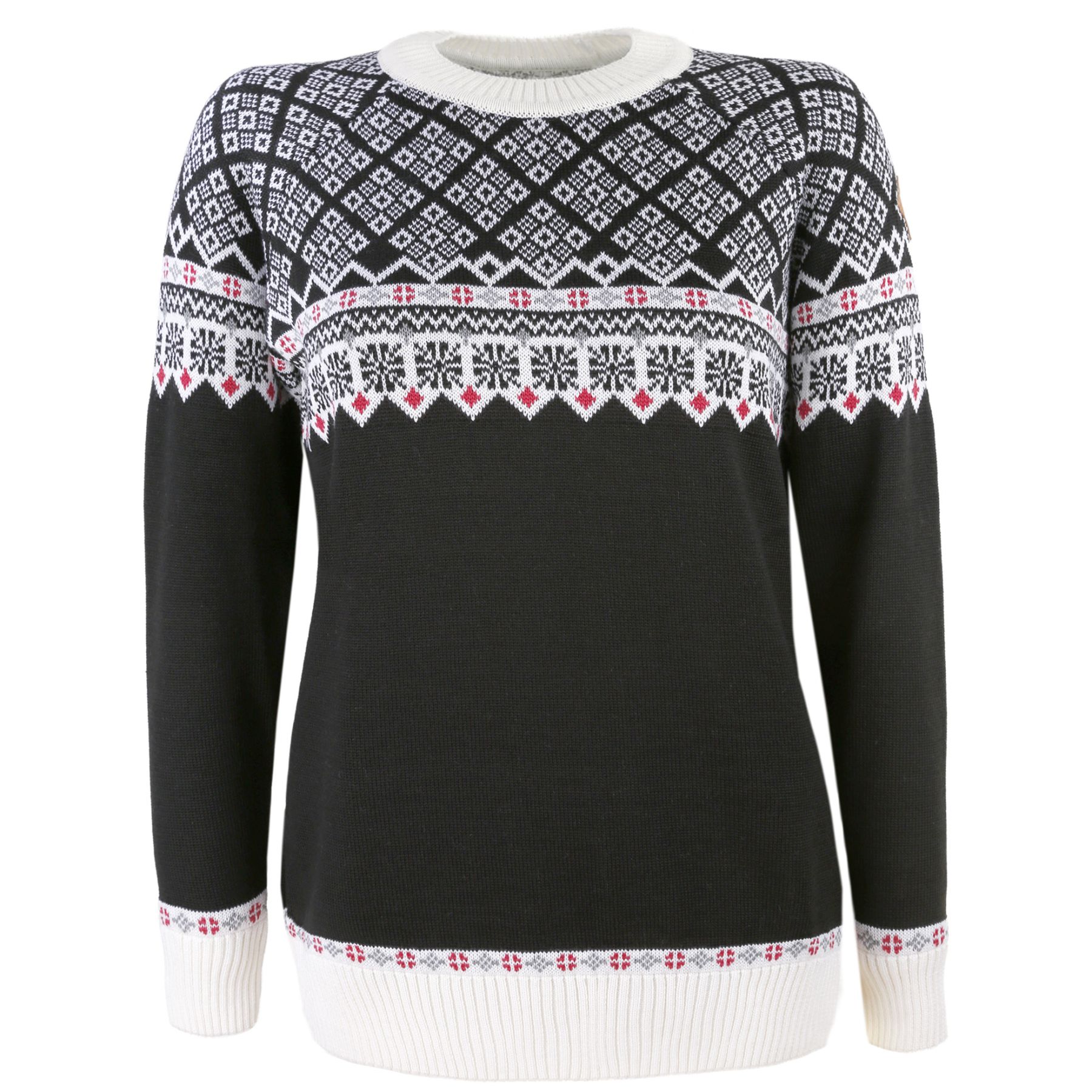 Kama Frida Merino Sweater  Dame  Sort