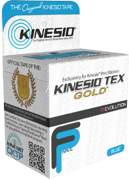 Kinesio Tex Gold Fp Rød  5cm X 5m