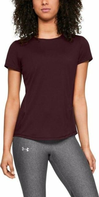 Kvinders Under Armour   Kortærmet Løbetrøje  Swyft Shortsleeve T Shirt   Red Xs