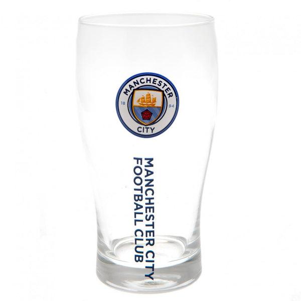Manchester City Fc Glas   15 5 Cm