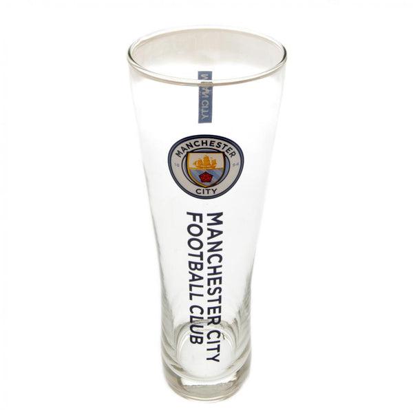 Manchester City Fc Højt Glas   24 Cm