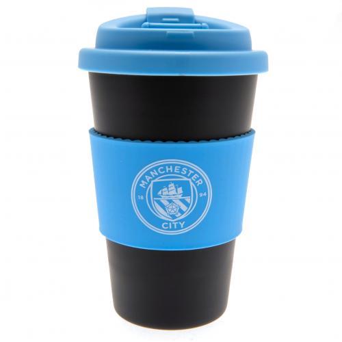Manchester City Fc Rejsekrus Med Silicone Greb