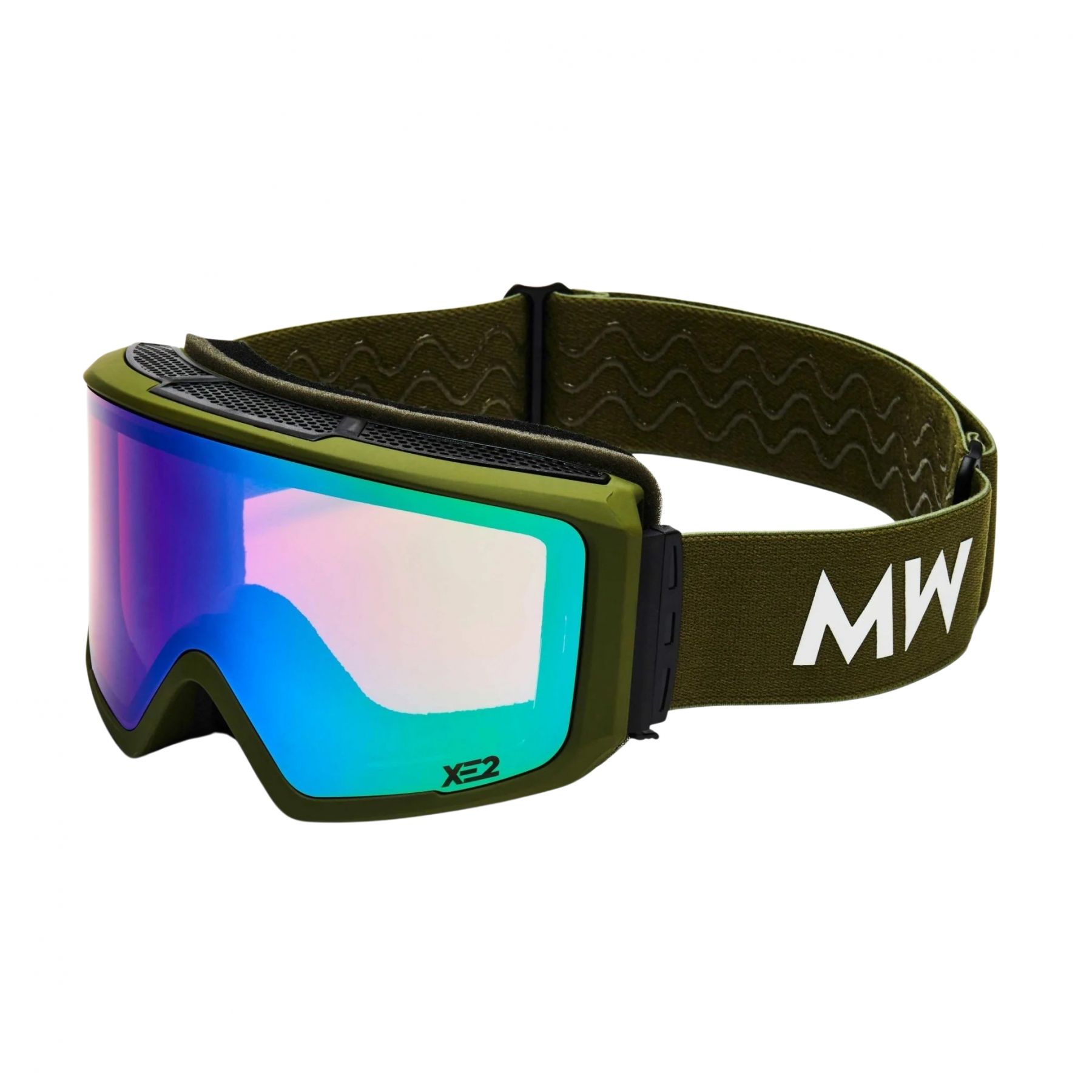 Messyweekend Flip Xe2  Skibriller  Grøn