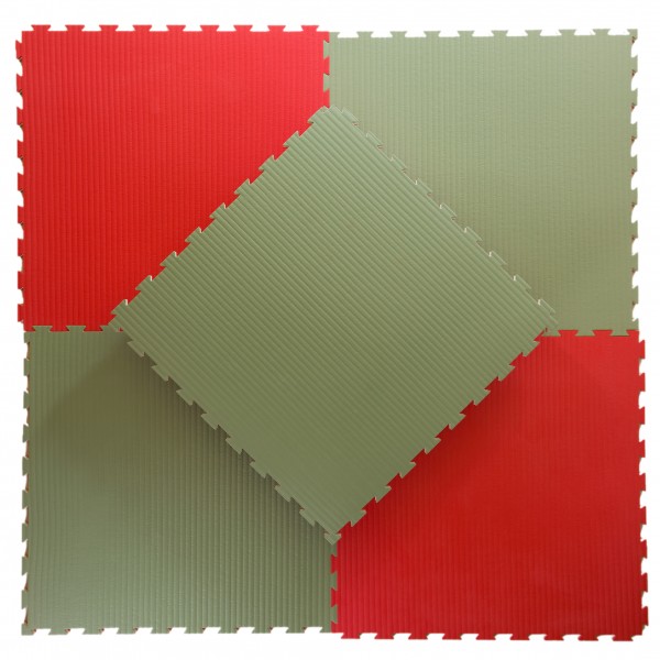 Nordic Fighter Floor Guards Grøn Rød 40mm  Bløde