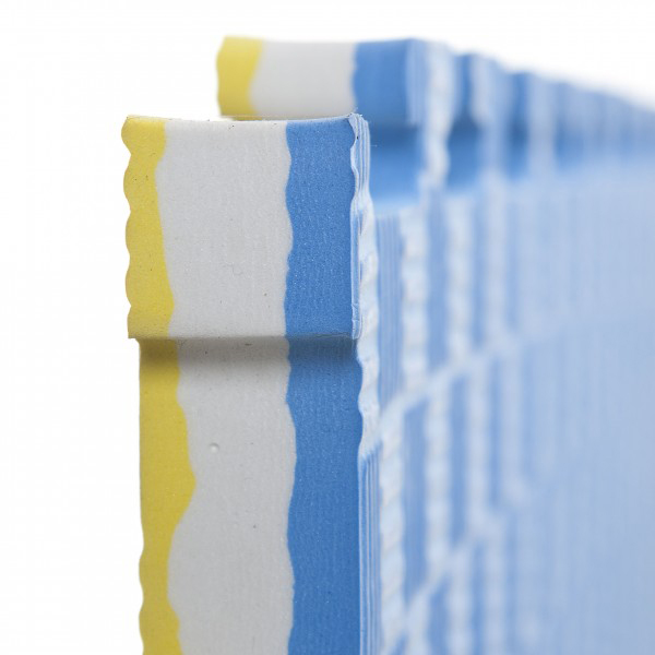 Nordic Fighter Floor Guards Gul Blå 25mm  Medium Bløde
