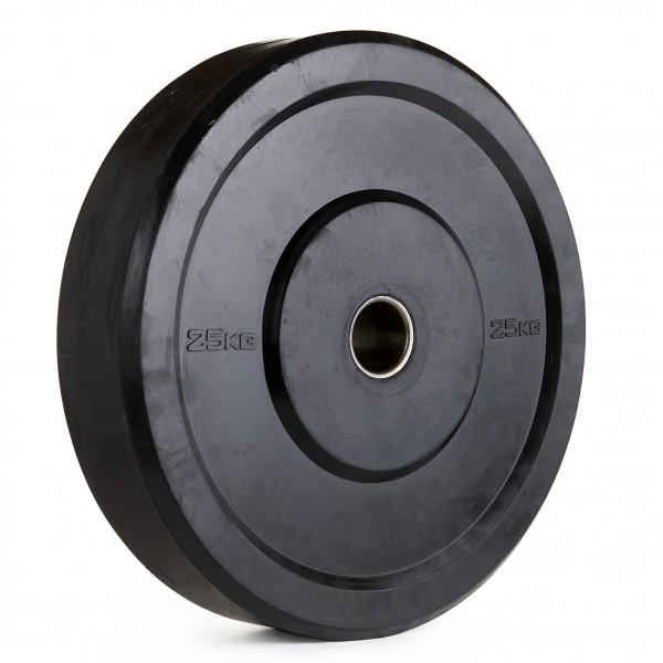Nordic Fighter Sort Bumper Vægtskiver 15kg   50mm  1 Stk