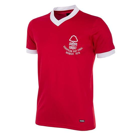 Nottingham Forest 1979 European Cup Final Retro Shirt  In Stock Xxl