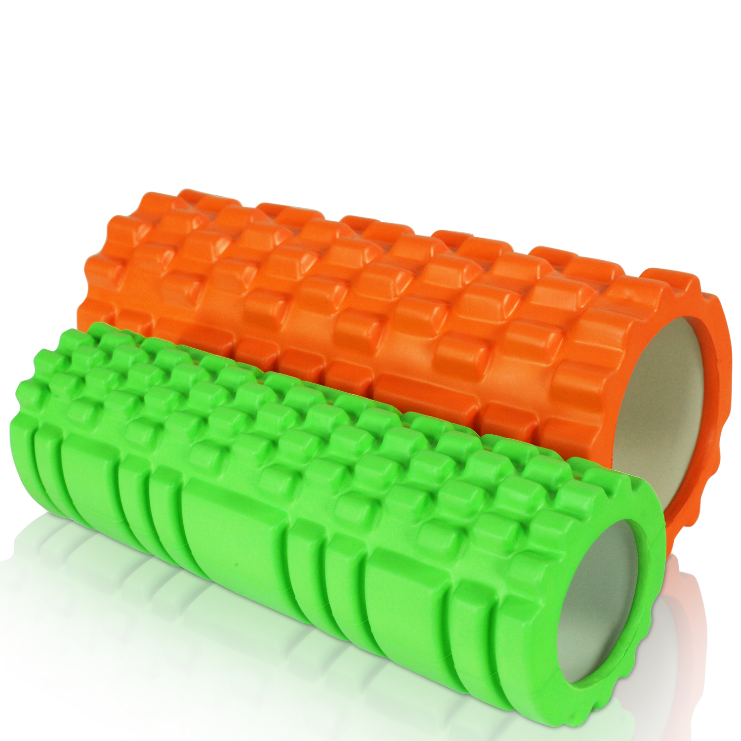 Odin 2 I 1 Sæt Trigger Roller Foam Roller Orange Grøn