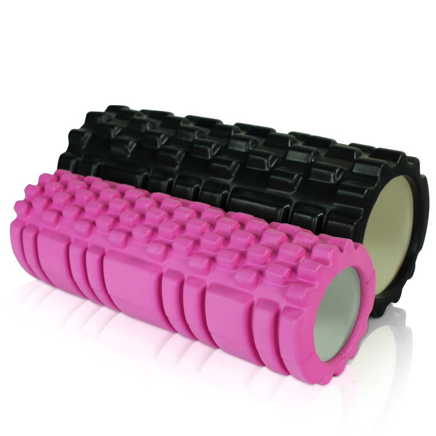 Odin 2 I 1 Sæt Trigger Roller Foam Roller Sort Pink