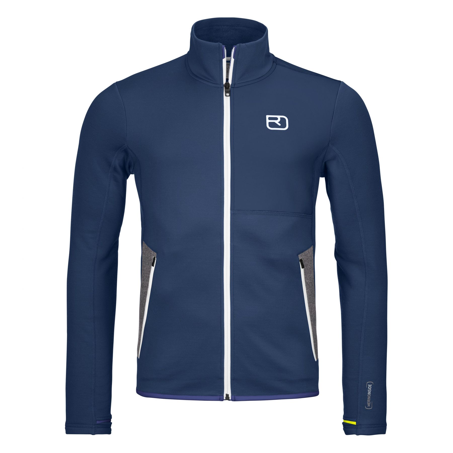 Ortovox Fleece Jacket  Herre  Mørkeblå