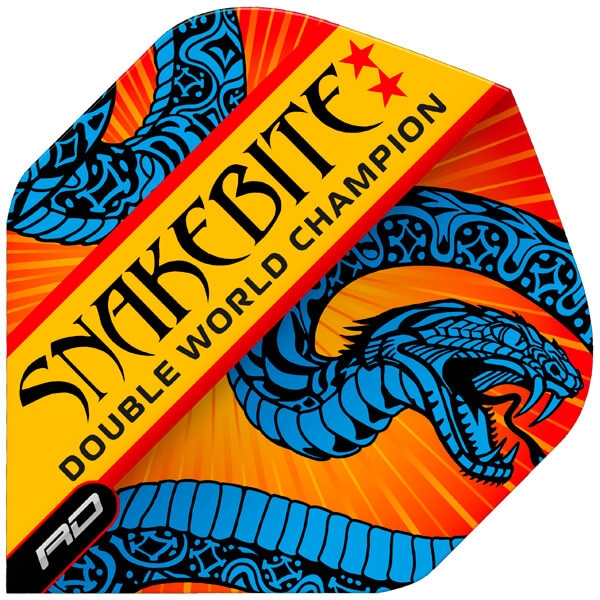 Peter Wright Snakebite Hardcore Double Wc Flights