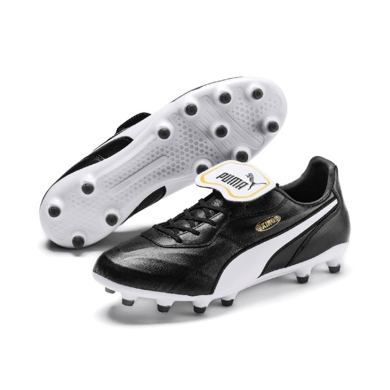 Puma King Top Fg Cleats   Black 44 Eu 10 5 Us