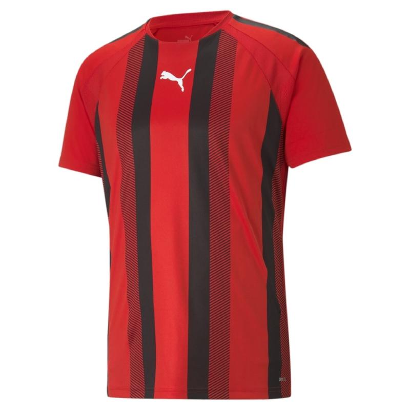 Puma Teamfinal Jersey Red Black   Mens M