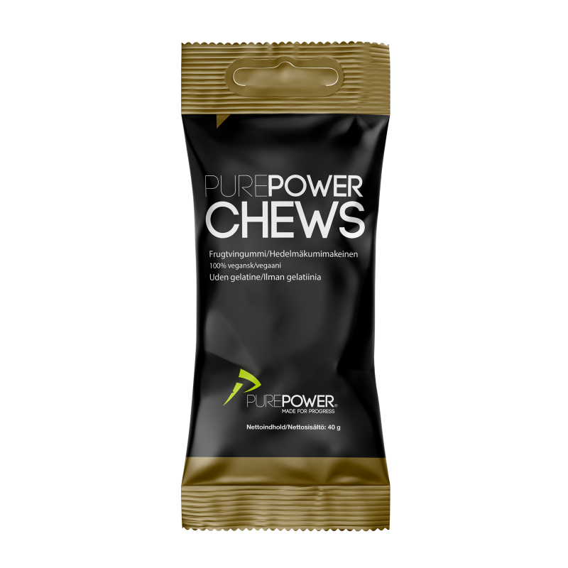 Purepower Chews Frugtmix 40 G