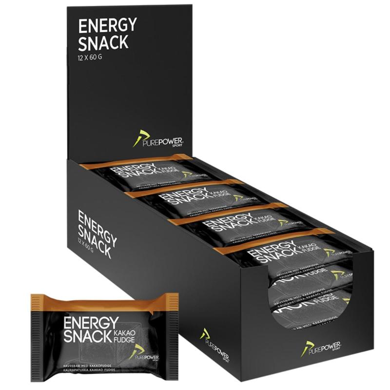 Purepower Energy Snack Kakao Fudge  12 X 60g
