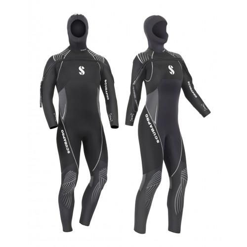 Scubapro Definition 7 Mm Hooded Frontzip Våddragt