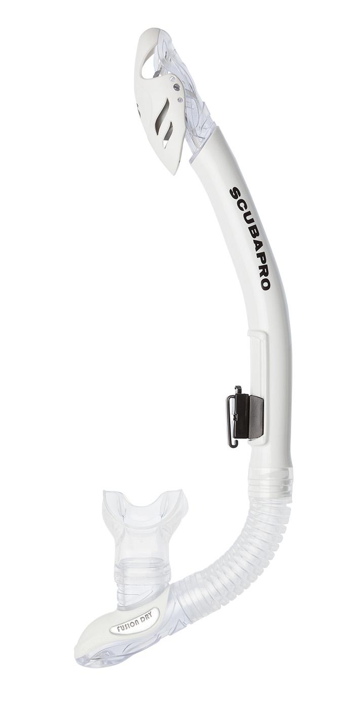 Scubapro Snorkel Fusion Dry Hvid