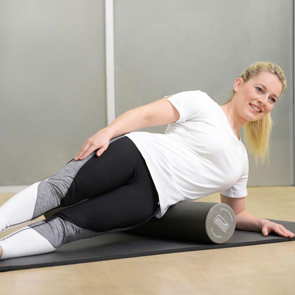 Sissel Foam Roller  Medium Hård   Antrazit   90x15 Cm