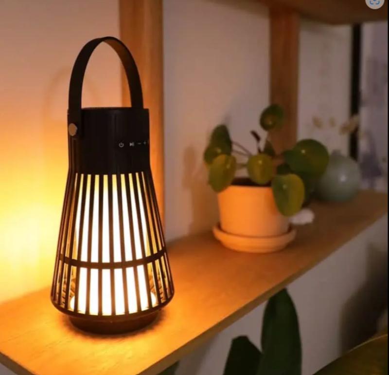 Soundliving Flame Lanterne Med Højtaler